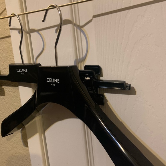 Celine Black Designer Hangers - Picture 2 of 8